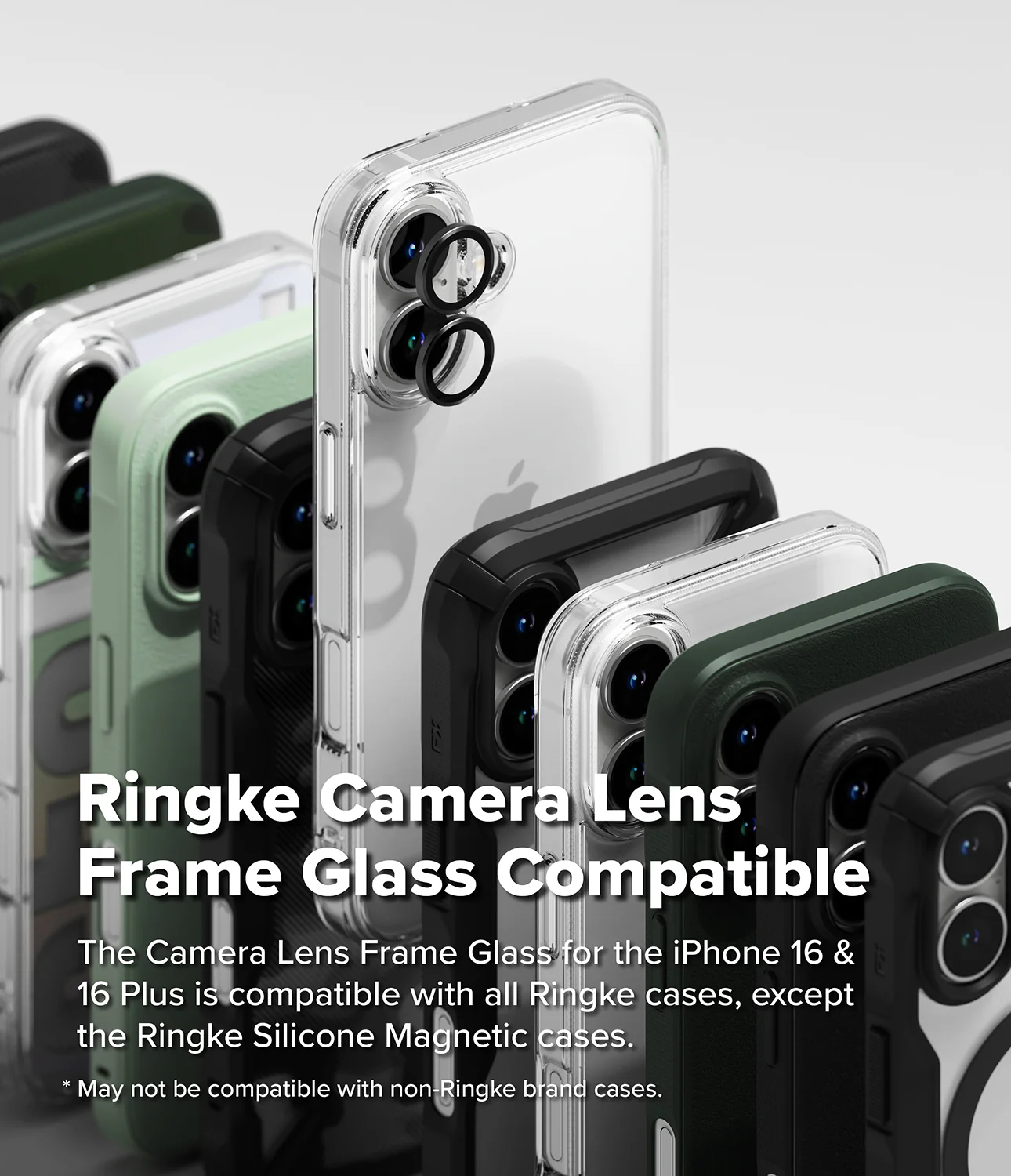 iPhone 16 Plus / 16 | Camera Lens Frame Glass - Image 14