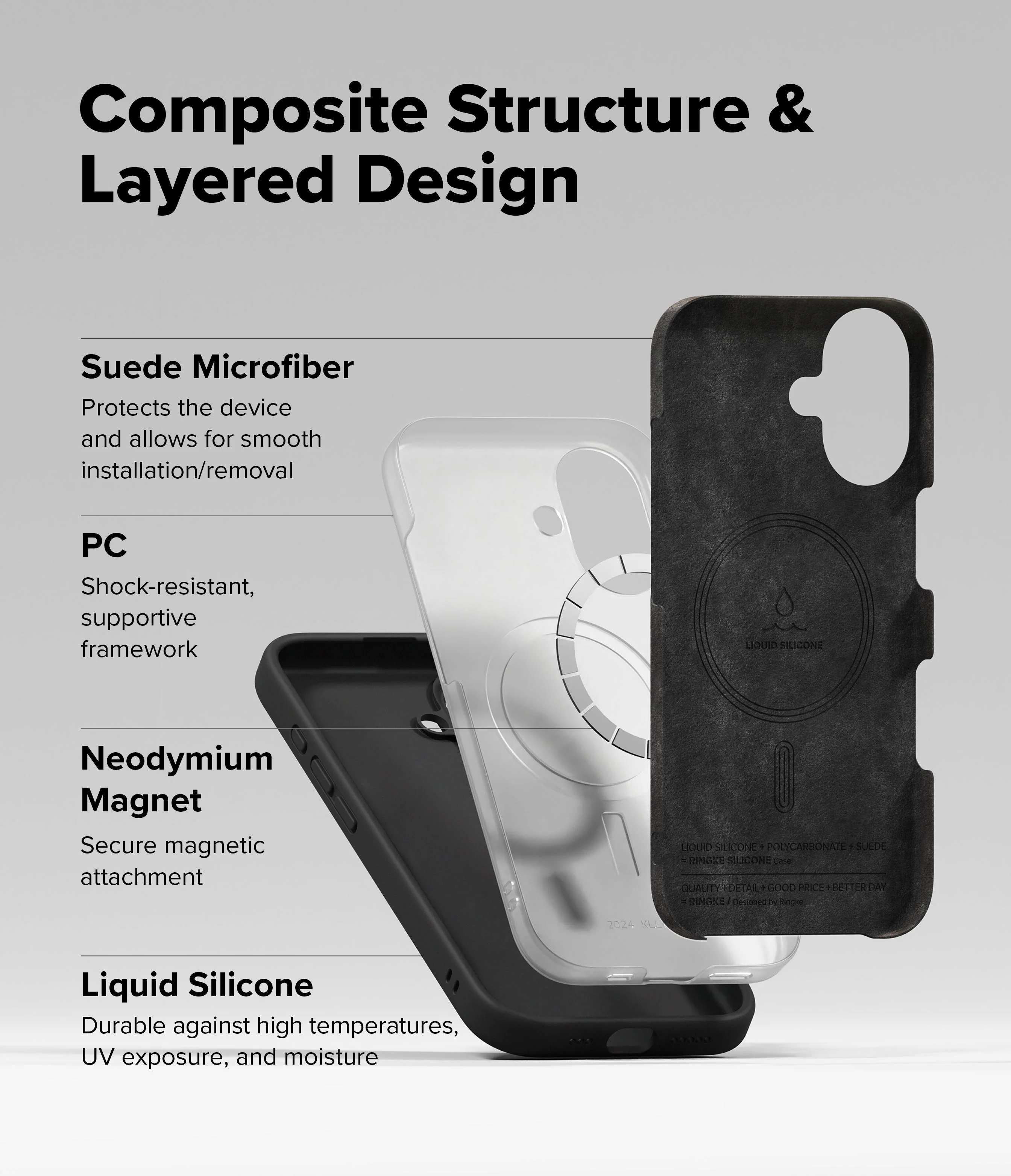 iPhone 16 Plus Case | Silicone Magnetic - Image 10