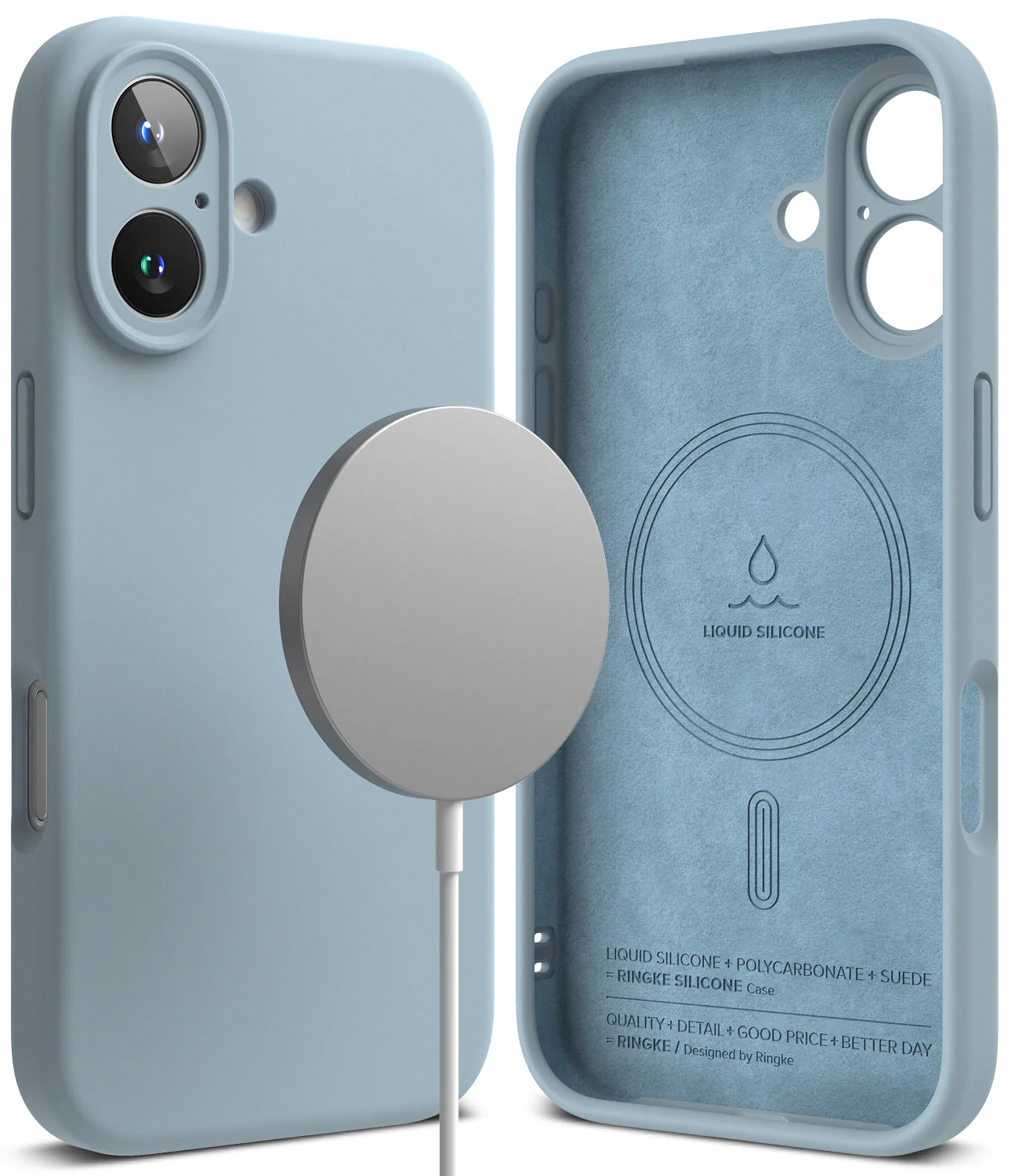 iPhone 16 Plus Case | Silicone Magnetic - Image 14