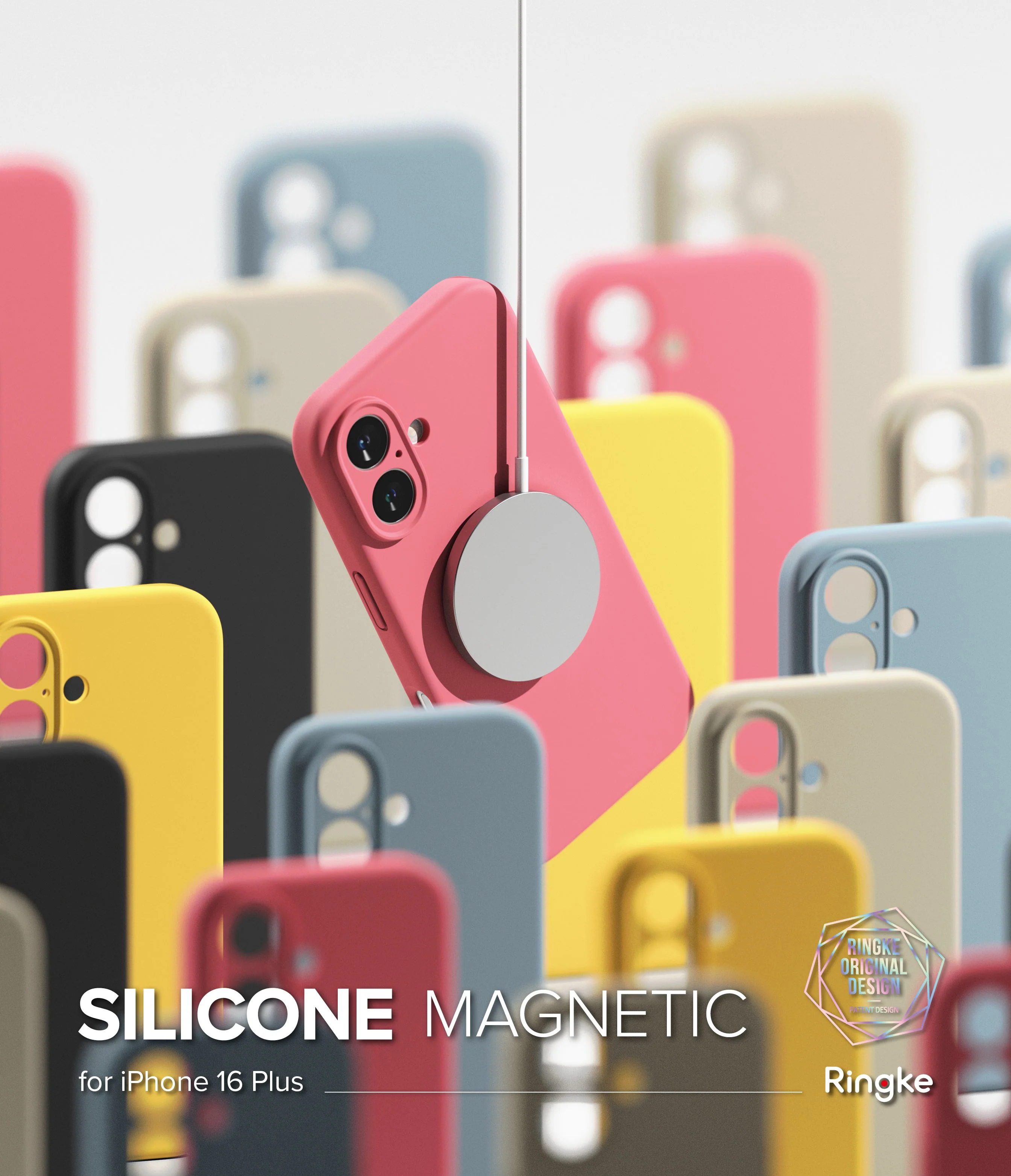 iPhone 16 Plus Case | Silicone Magnetic - Image 26