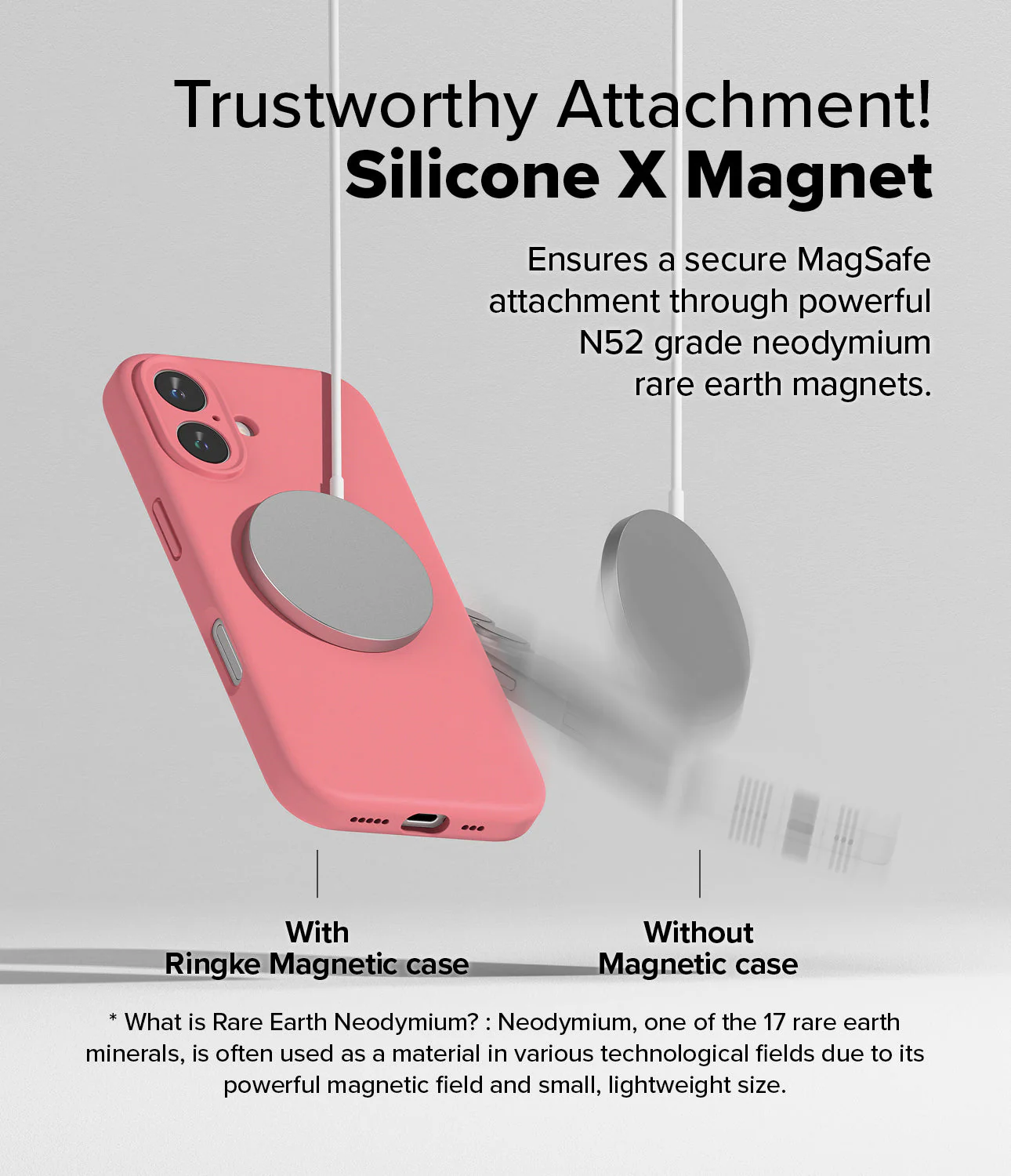 iPhone 16 Plus Case | Silicone Magnetic - Image 40