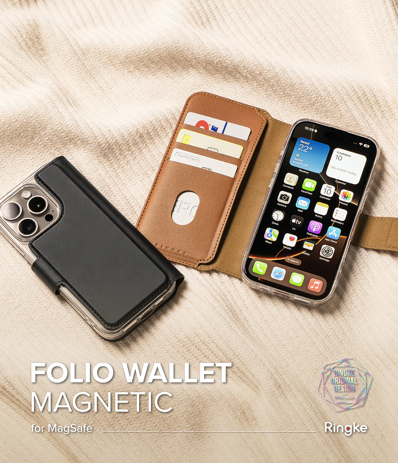 iPhone 16 Plus Combo | Folio Wallet Magnetic + Fusion Magnetic - Image 2