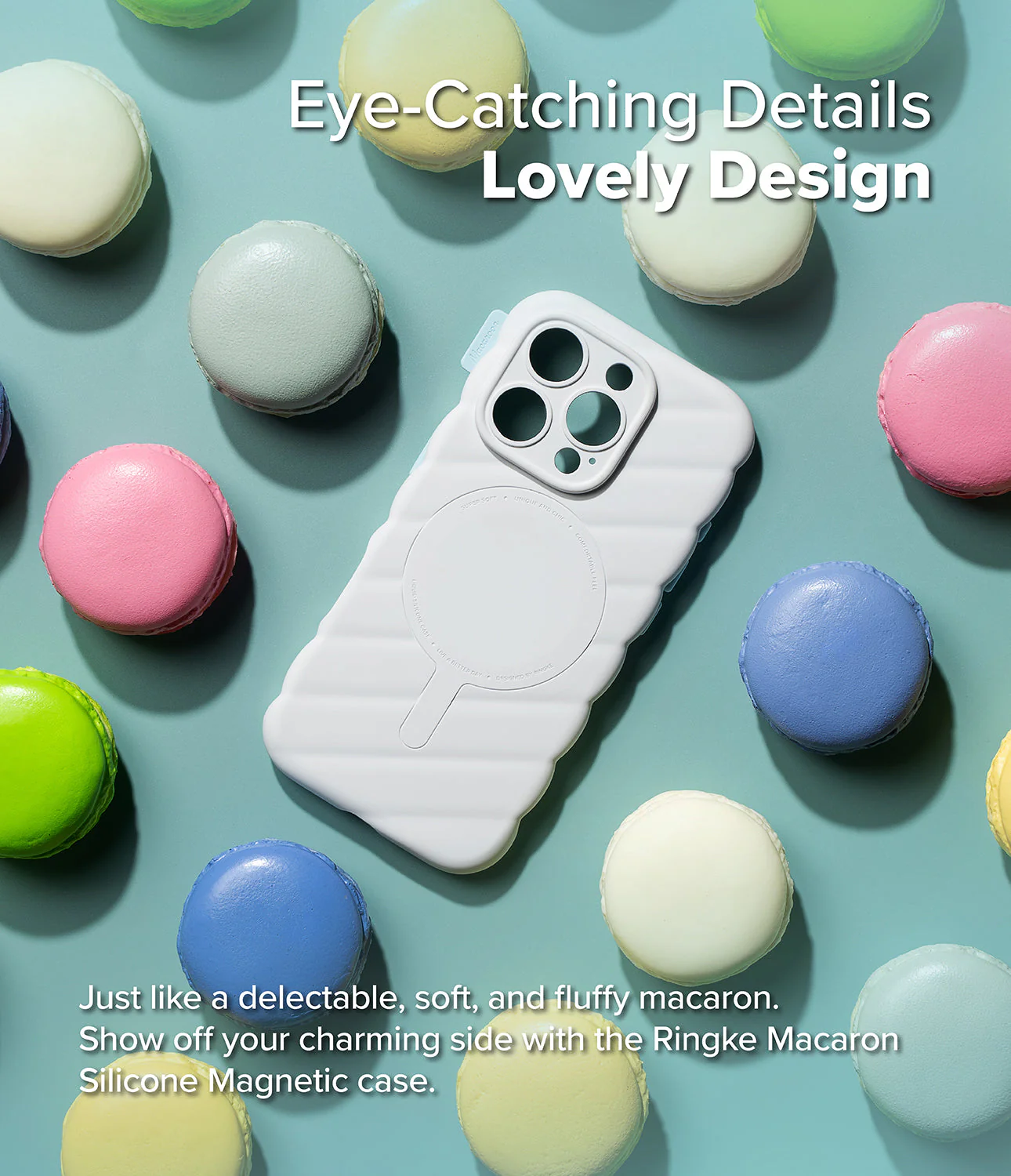 iPhone 16 Pro Case | Macaron Silicone Magnetic - Image 6