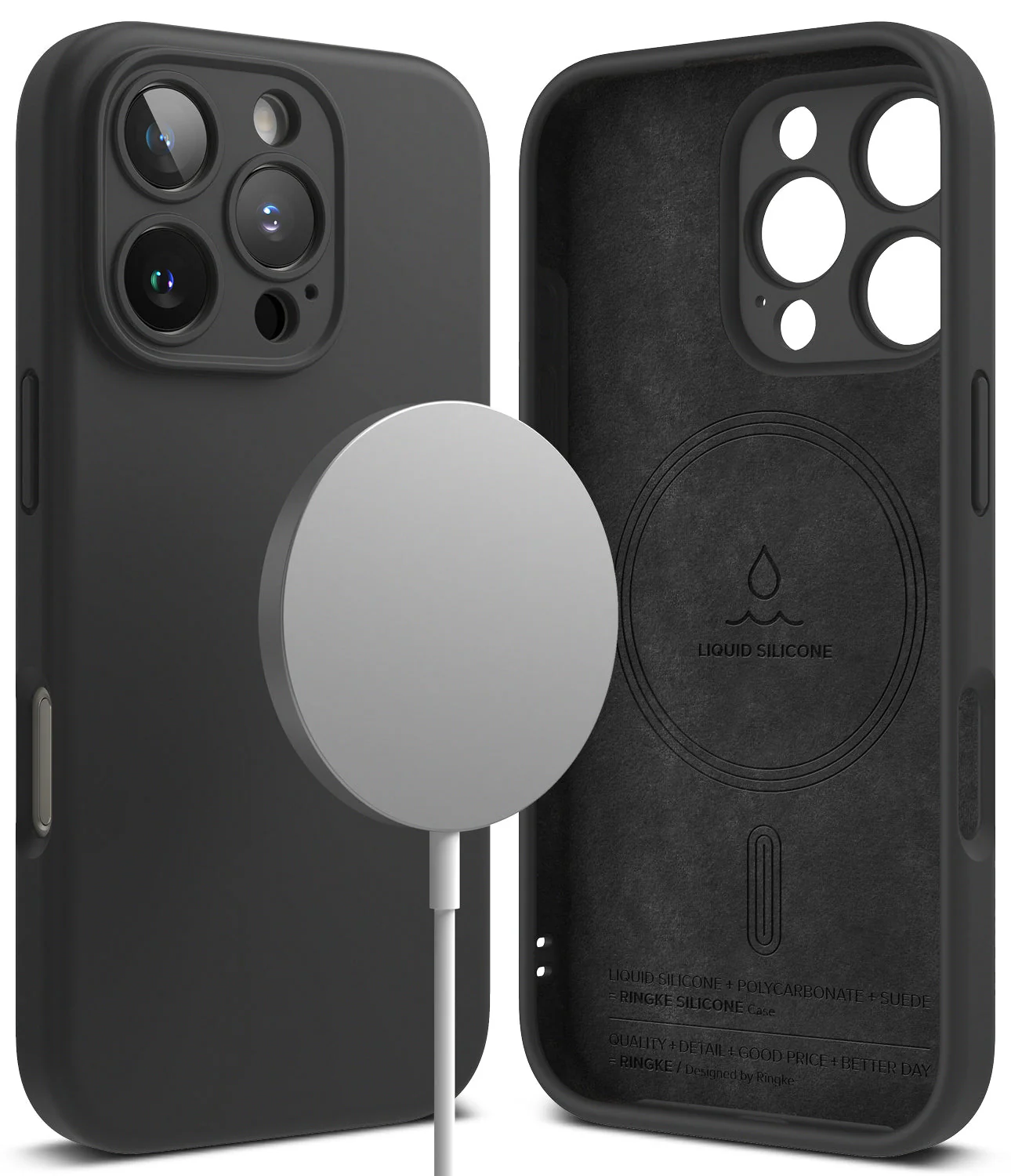 iPhone 16 Pro Case | Silicone Magnetic - Image 3