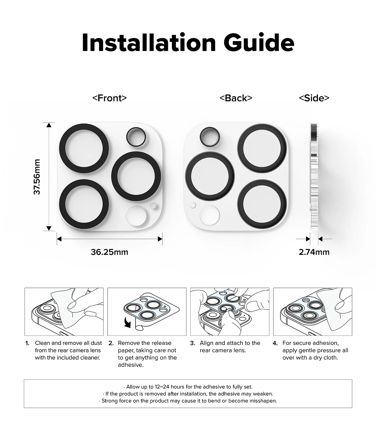 iPhone 16 Pro Max / 16 Pro | Camera Glass [2 Pack] - Image 13