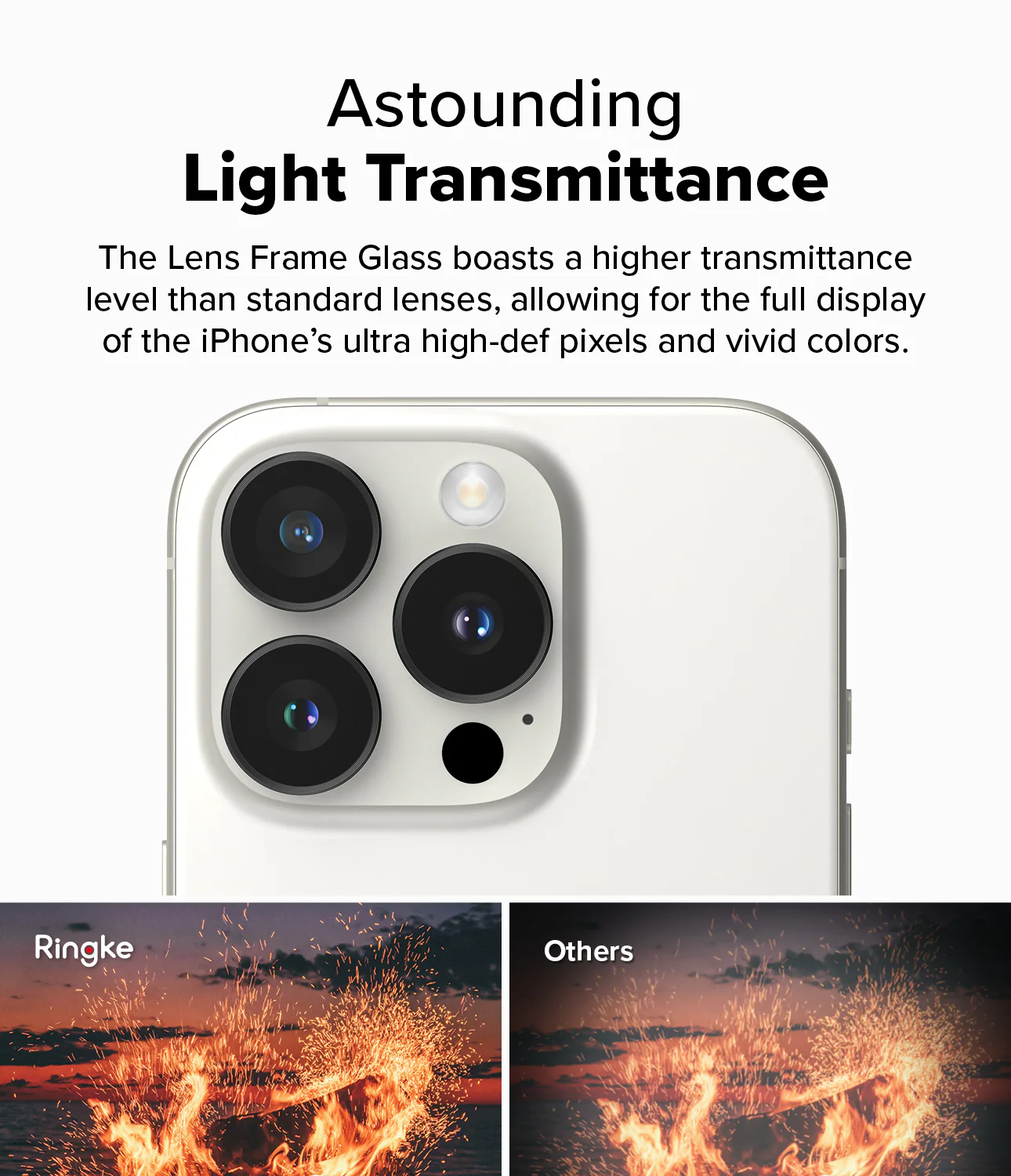iPhone 16 Pro Max / 16 Pro | Camera Lens Frame Glass - Image 7