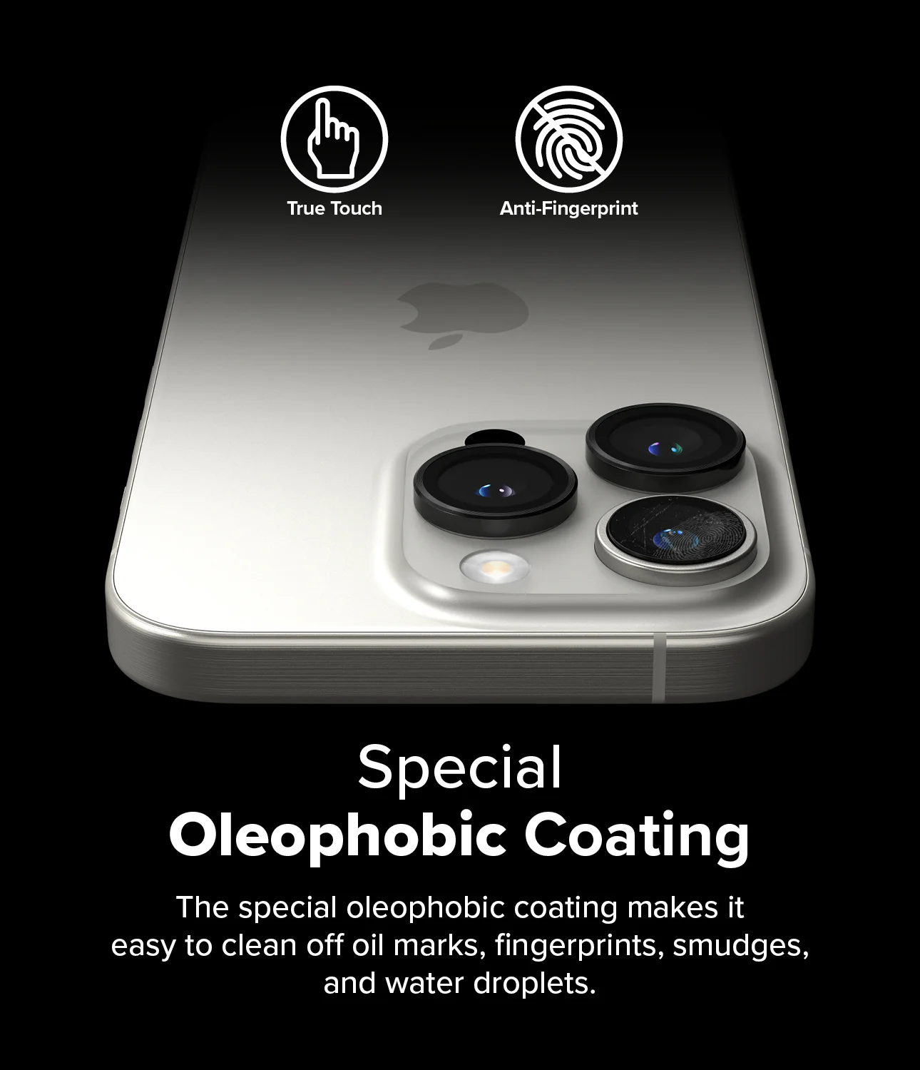 iPhone 16 Pro Max / 16 Pro | Camera Lens Frame Glass - Image 8