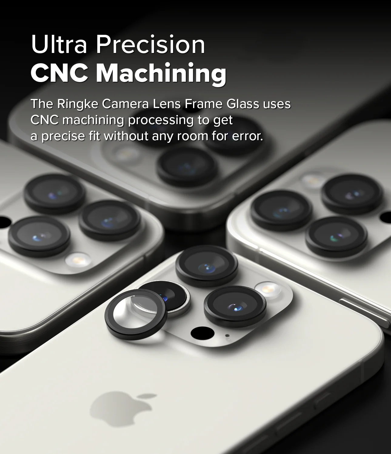 iPhone 16 Pro Max / 16 Pro | Camera Lens Frame Glass - Image 9