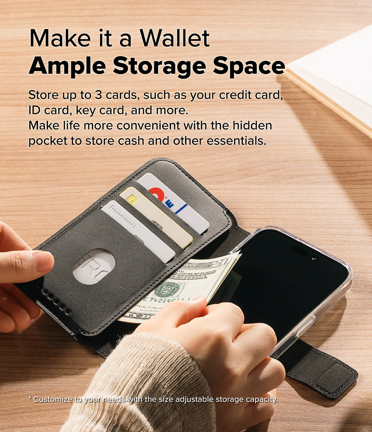 iPhone Pro Max & Plus MagSafe Cover | Folio Wallet Magnetic - Image 8