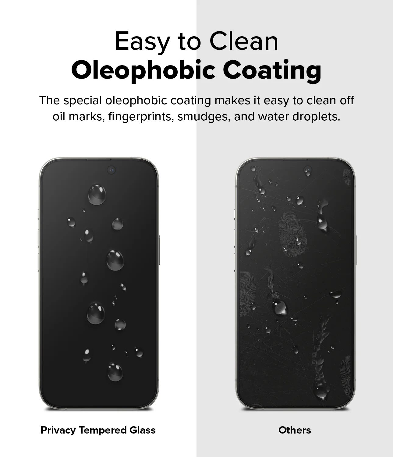 iPhone 16 Pro Screen Protector | Easy Slide Privacy Tempered Glass - Image 14