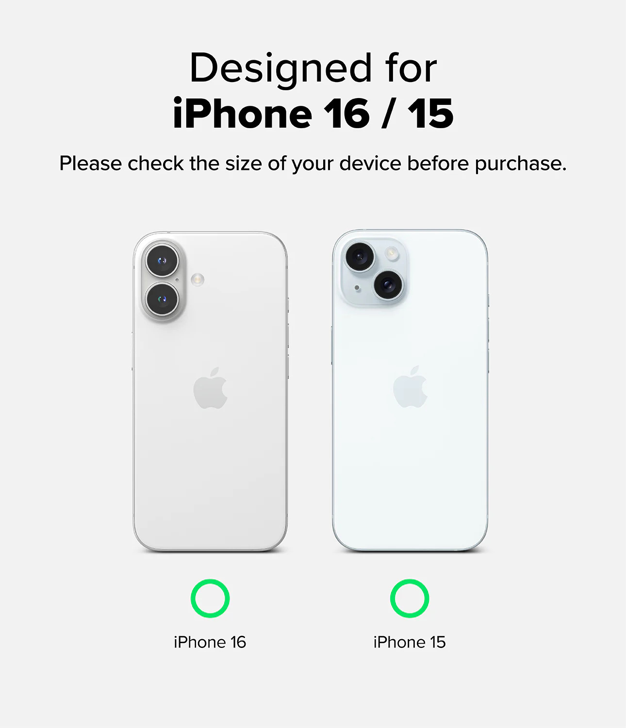 iPhone 16 / 15 Screen Protector | Easy Slide Tempered Glass - Image 3
