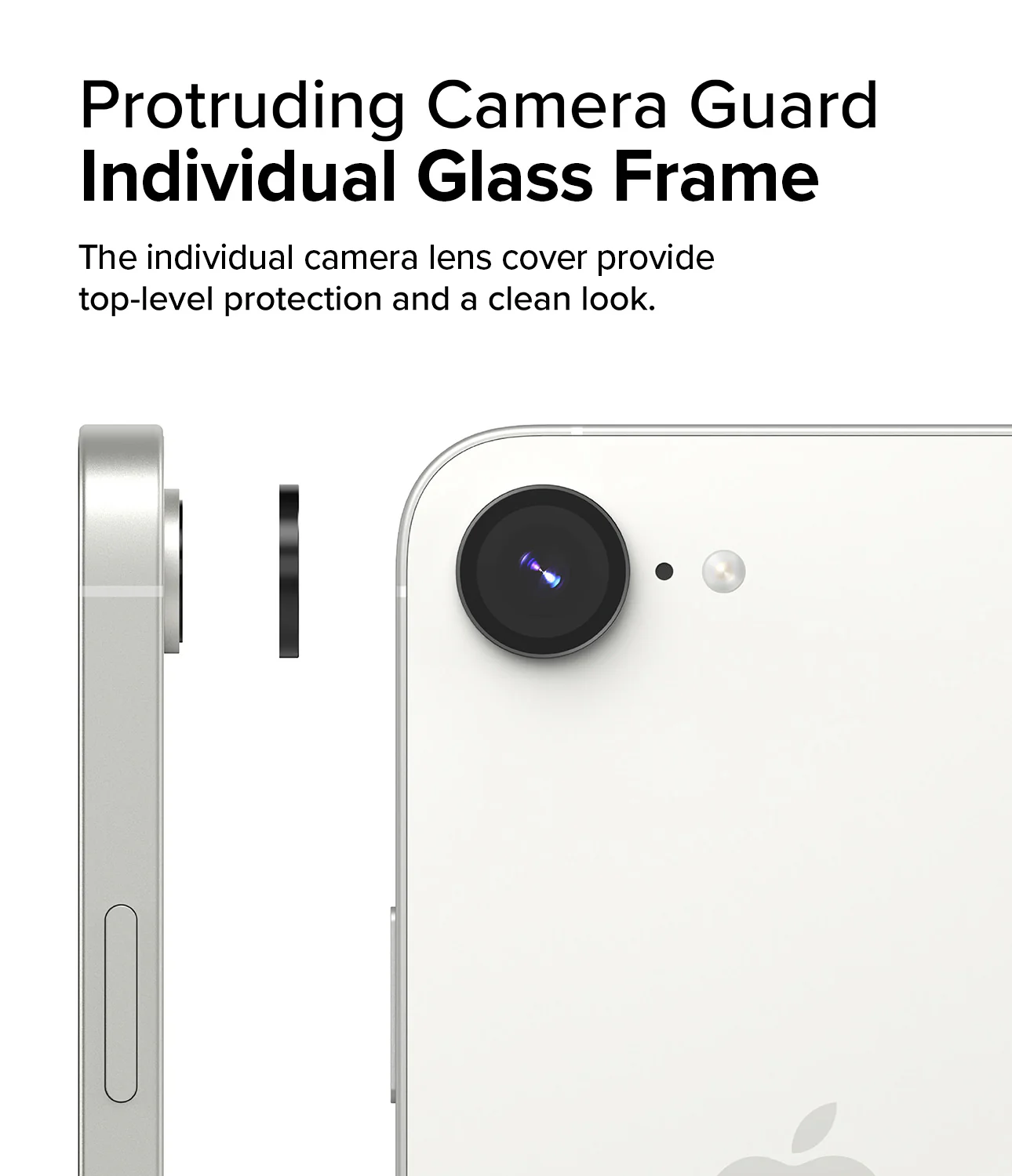 iPhone 17e / 16e | Camera Lens Frame Glass - Image 4