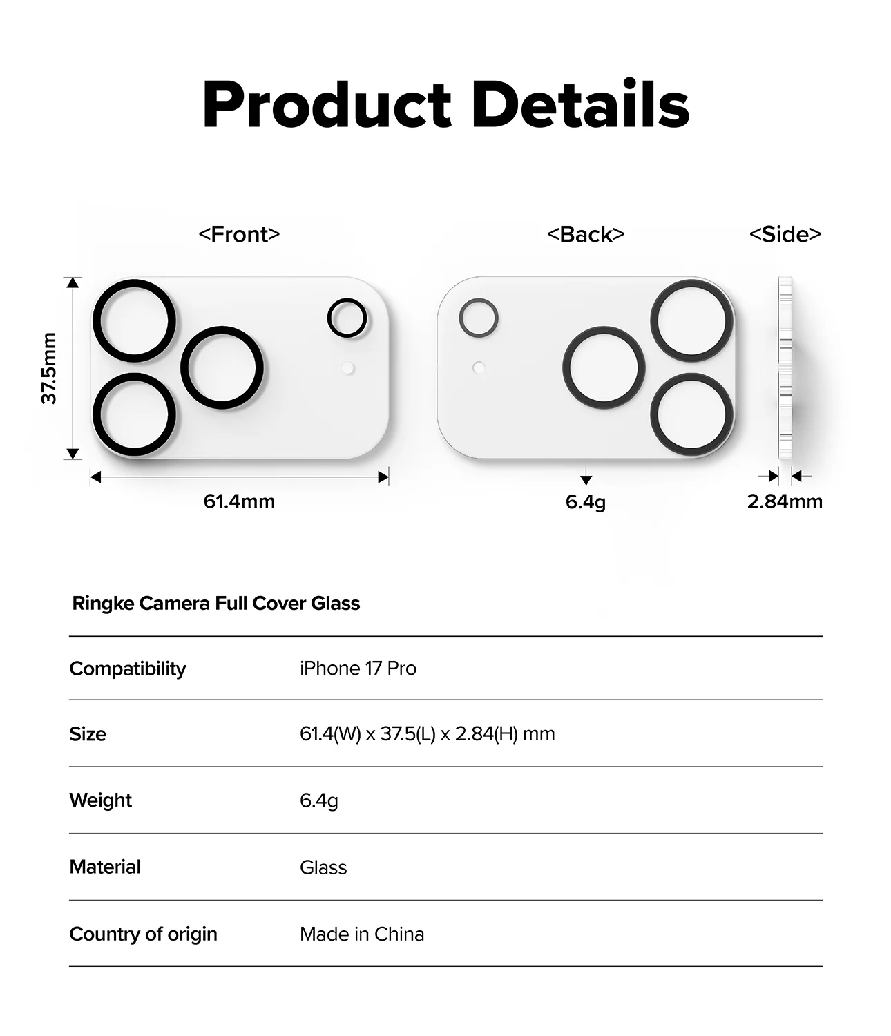iPhone 17 Pro | Camera Glass - Image 9