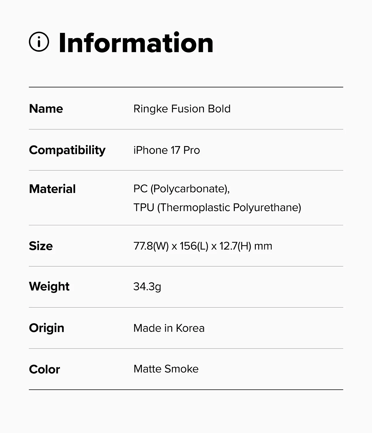 iPhone 17 Pro Case | Fusion Bold Matte - Image 12