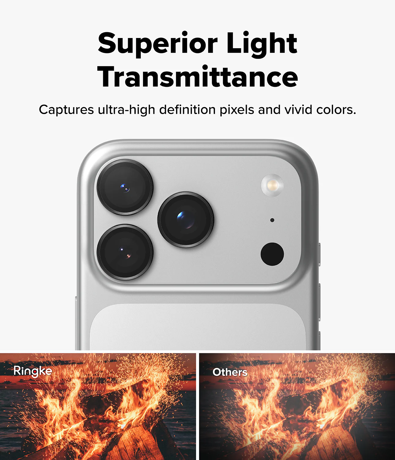 iPhone 17 Pro Max / 17 Pro | Camera Lens Frame Glass - Image 8