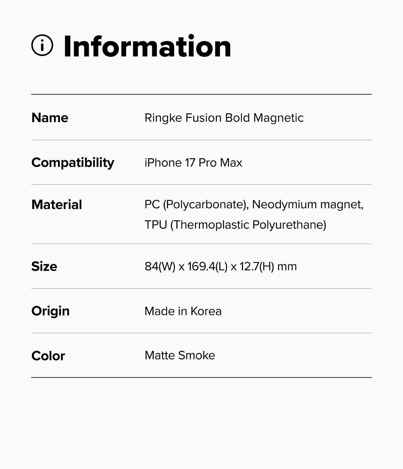 iPhone 17 Pro Max Case | Fusion Bold Magnetic Matte - Image 13