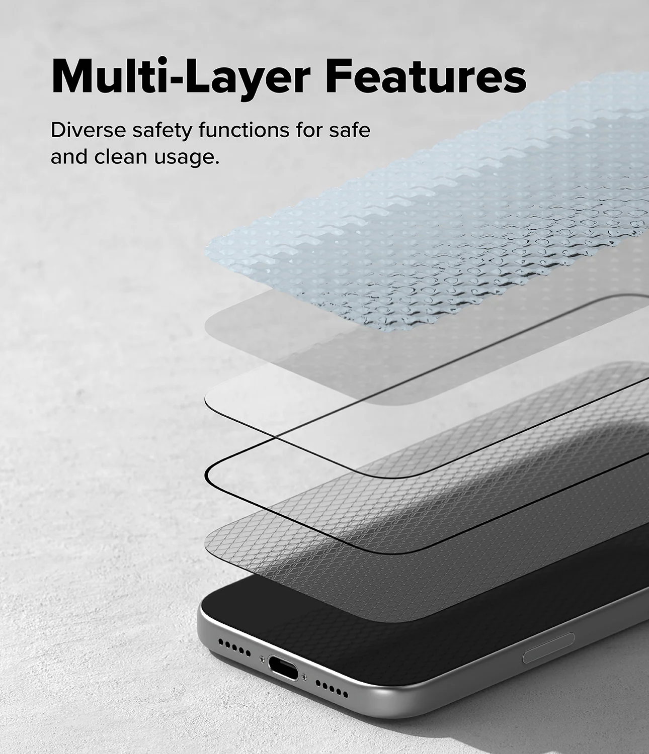 iPhone 17 Pro Screen Protector | Easy Slide AR Tempered Glass - Image 11
