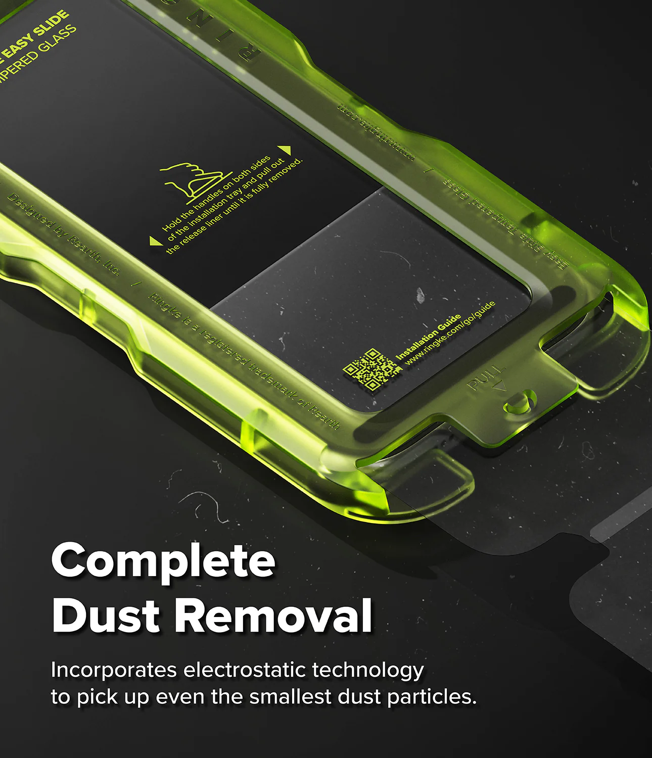 iPhone 17 Pro Screen Protector | Easy Slide AR Tempered Glass - Image 6