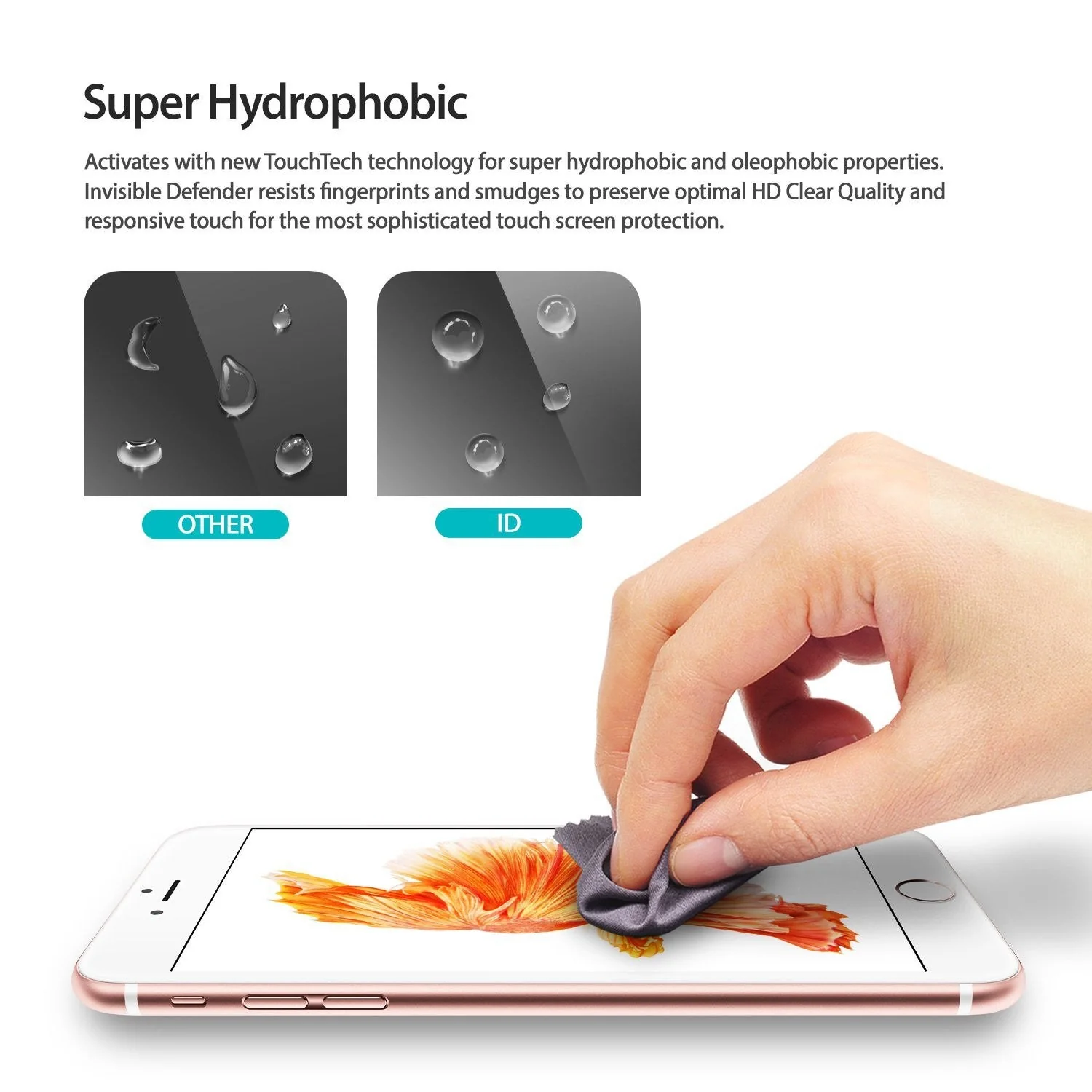 iPhone 6s Plus / 6 Plus Screen Protector | Invisible Defender - Image 5
