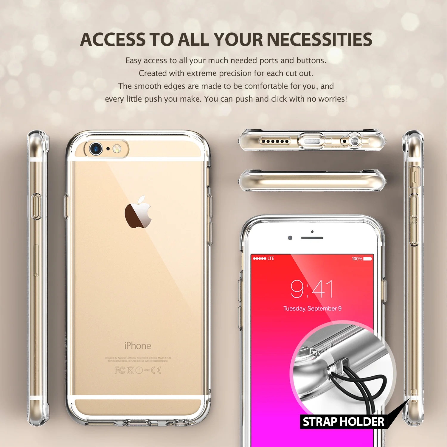 iPhone 6s Plus Case | Fusion - Shadow Black - Image 3