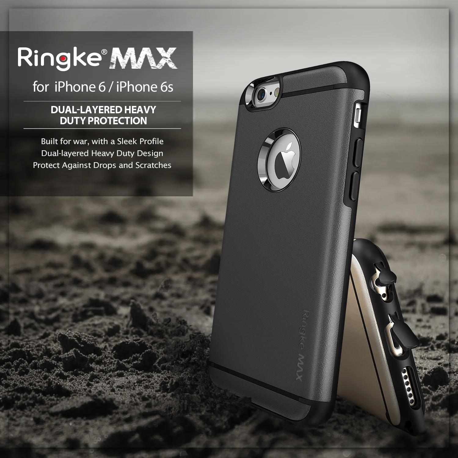 iPhone 6s Plus Case | Max - Black - Image 3