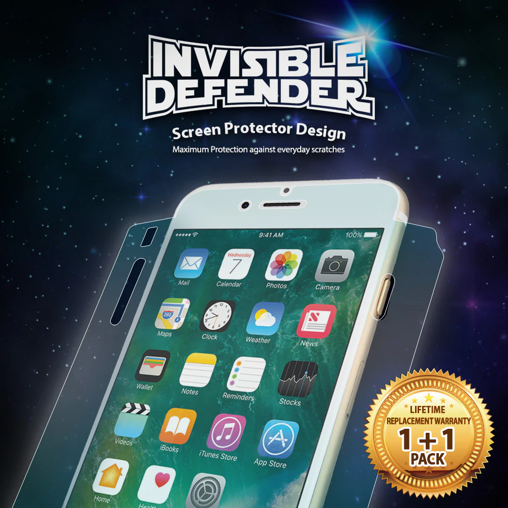 iPhone 8 Plus / 7 Plus Screen Protector | Invisible Defender - Image 2