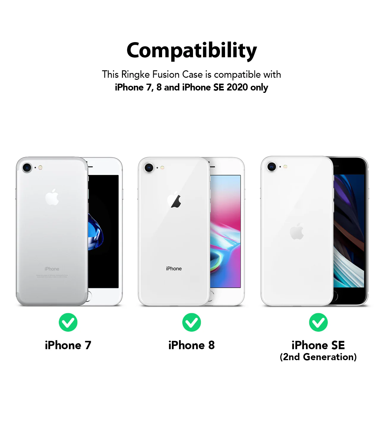 iPhone 8 / 7 Case | Fusion - Clear - Image 3