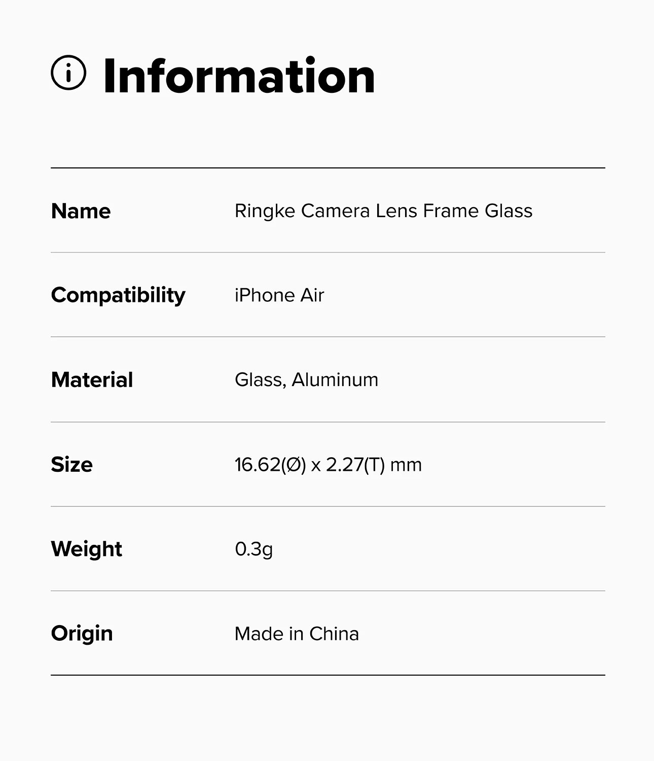 iPhone Air | Camera Lens Frame Glass - Image 12
