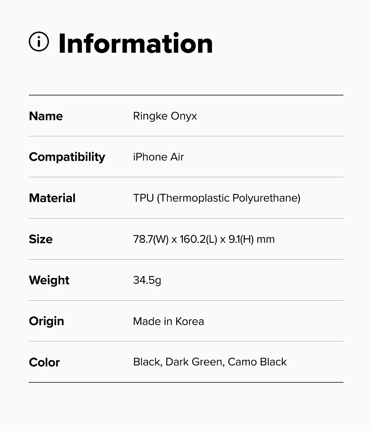 iPhone Air Case | Onyx - Image 24