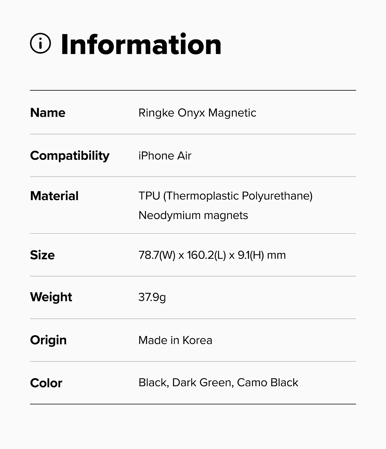 iPhone Air Case | Onyx Magnetic - Image 31