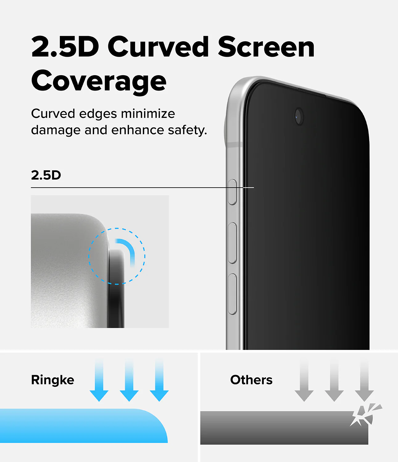 iPhone Air Screen Protector | Easy Slide Privacy Tempered Glass - Image 5