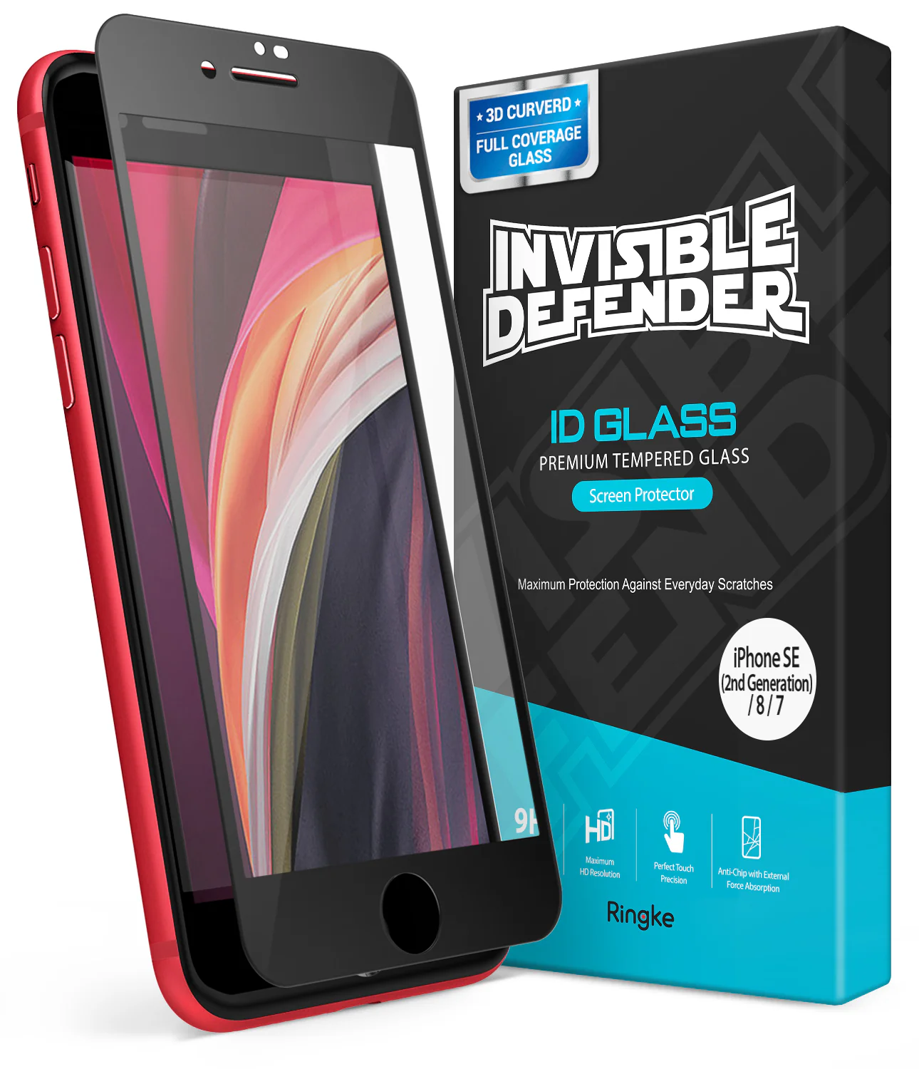 iPhone SE 2022 5G / SE 2020 Screen Protector | Invisible Defender Glass