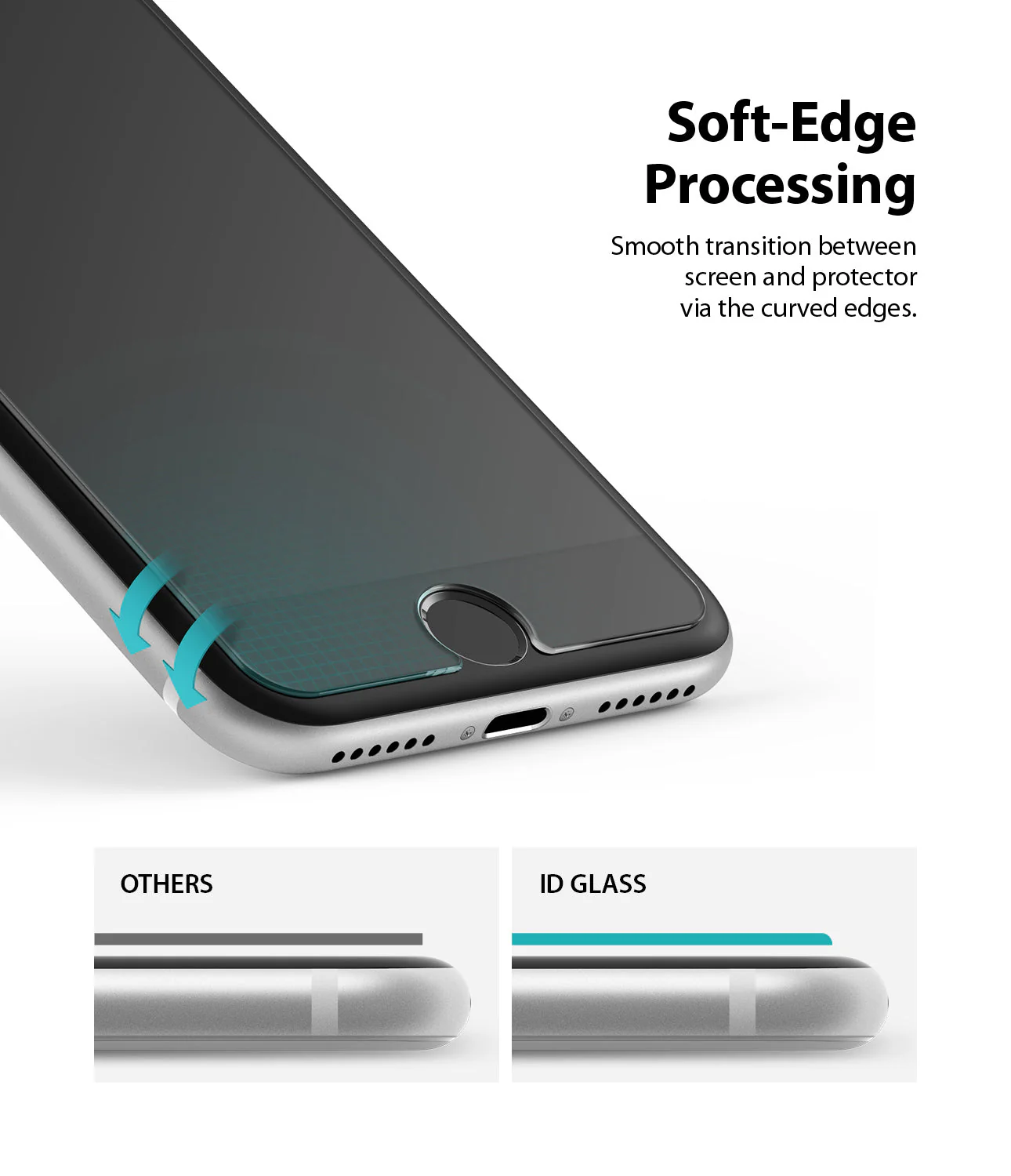 iPhone SE 2022 5G / SE 2020 / 8 / 7 / 6 Screen Protector | Invisible Defender Glass - Image 11