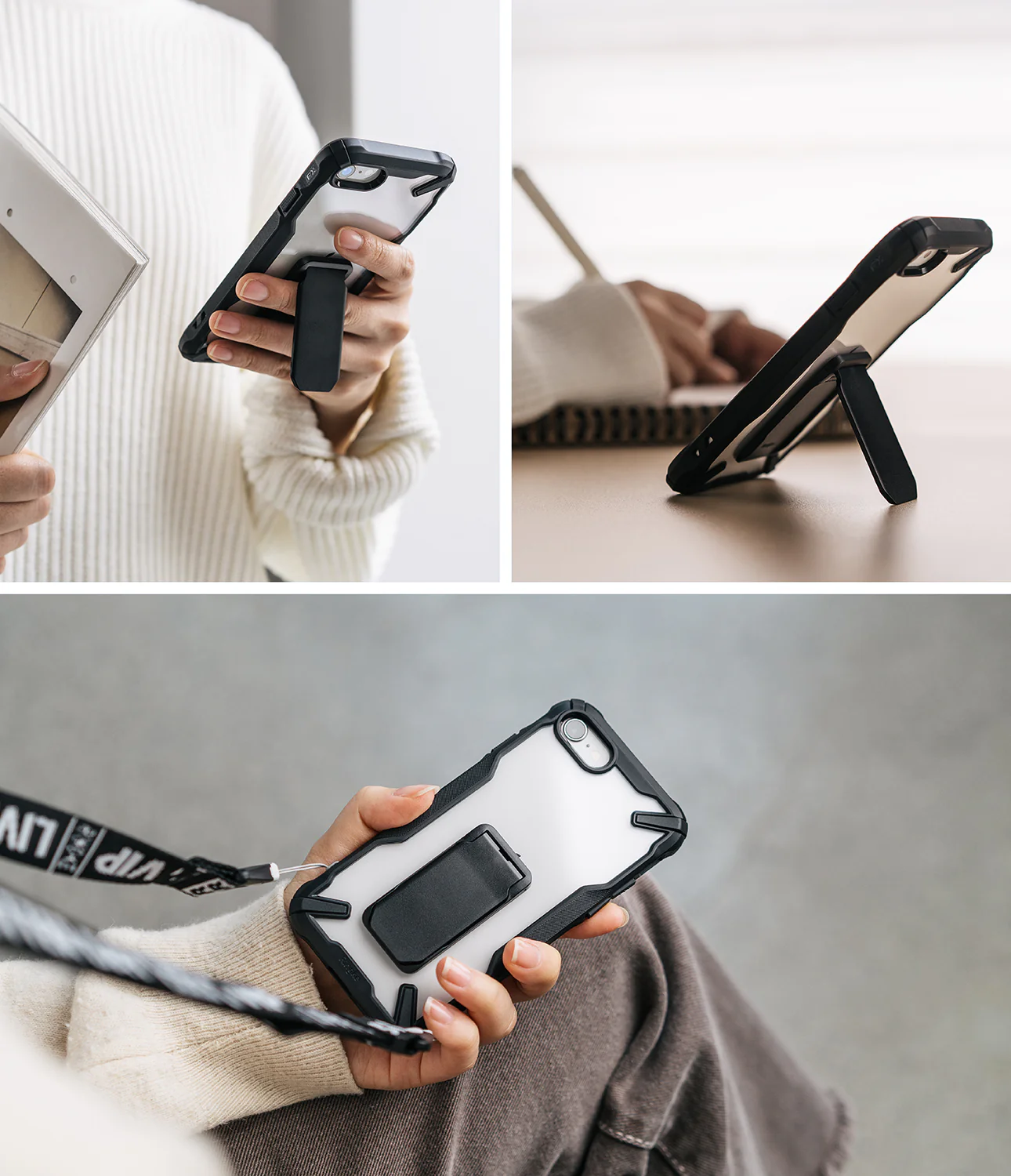 iPhone SE 2022 5G / SE 2020 / 8 / 7 Case | Fusion-X Stand - Image 10