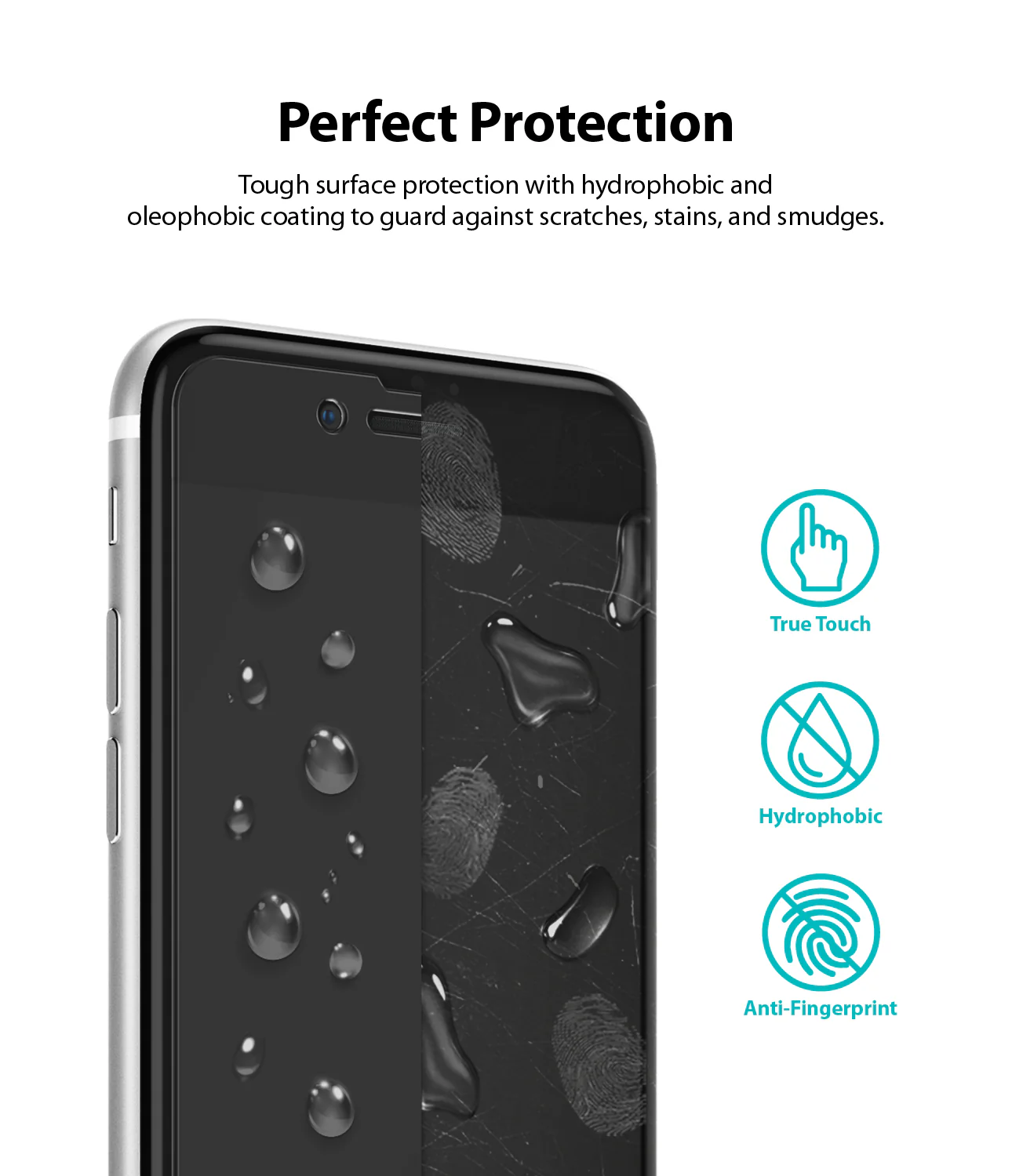 iPhone SE 2022 5G / SE 2020 / 8 / 7 Screen Protector | Invisible Defender Glass [2 Pack] - Image 6