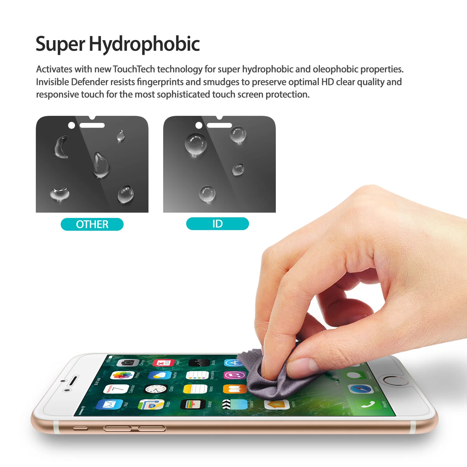 iPhone SE Screen Protector | Film (4P) - Image 5