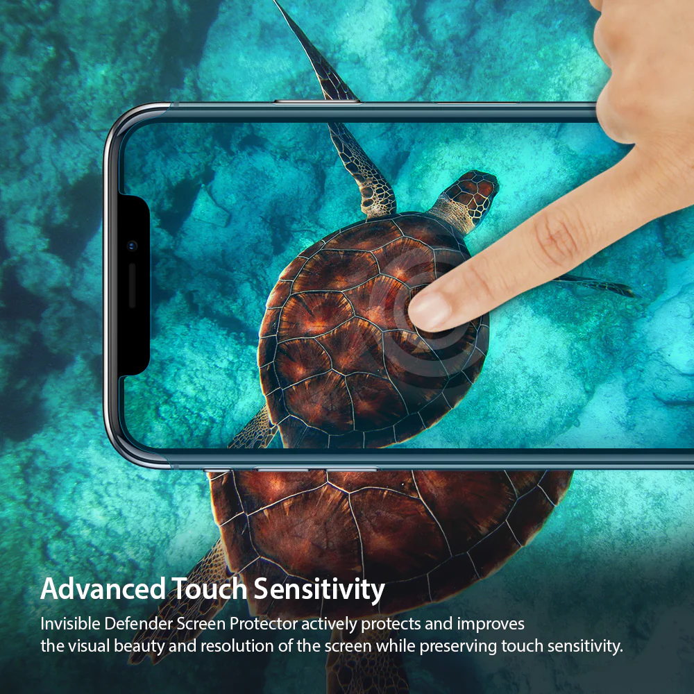 iPhone X Screen Protector | Invisible Defender - Image 2