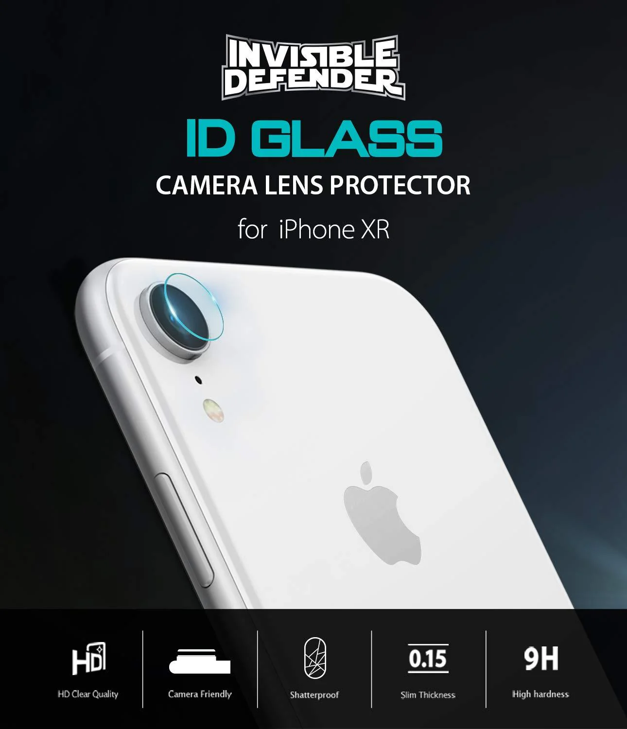 iPhone XR Camera Protector Glass [3 Pack] - Image 3