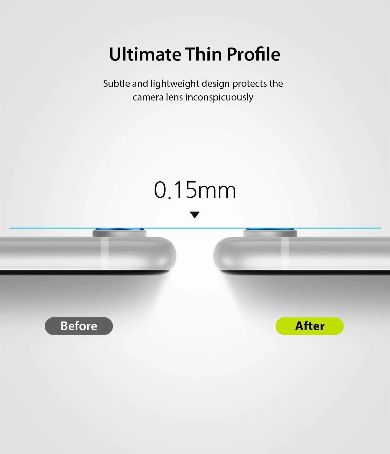 iPhone XR Camera Protector Glass [3 Pack] - Image 6