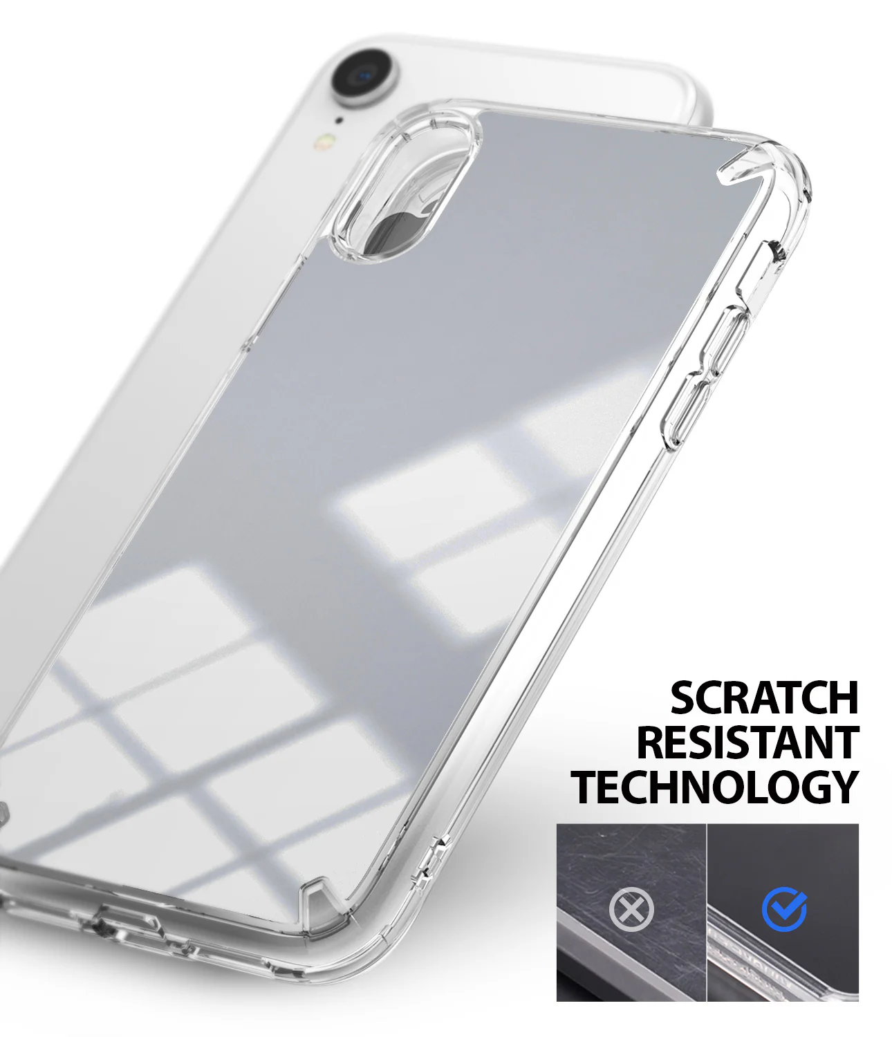 iPhone XR Case | Mirror - Silver - Image 8