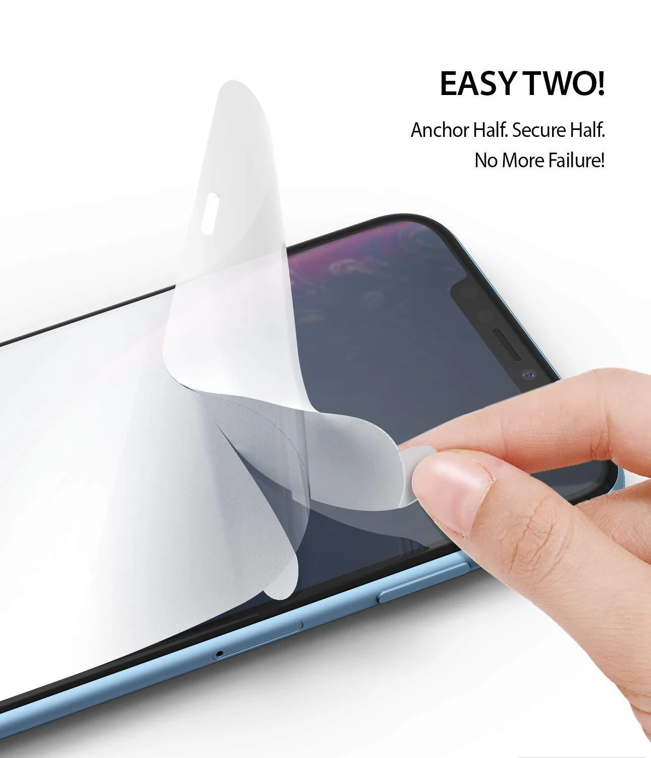 iPhone XR Screen Protector | Dual Easy Film - Image 4