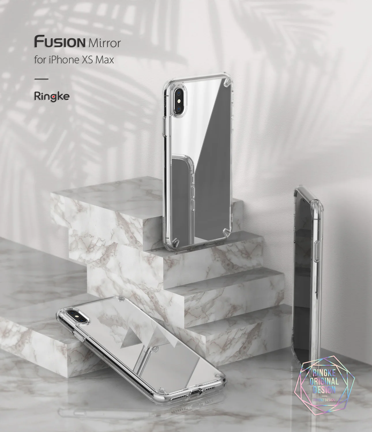iPhone XS Max Case | Mirror - Silver - Image 2