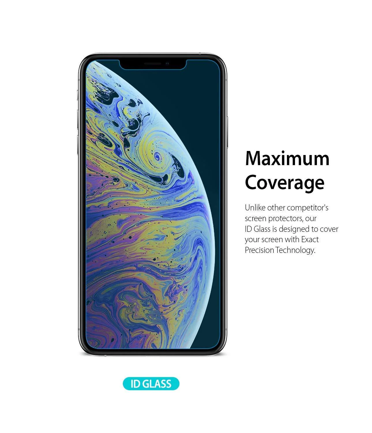 iPhone XS Max Screen Protector | Invisible Defender Glass - Image 6