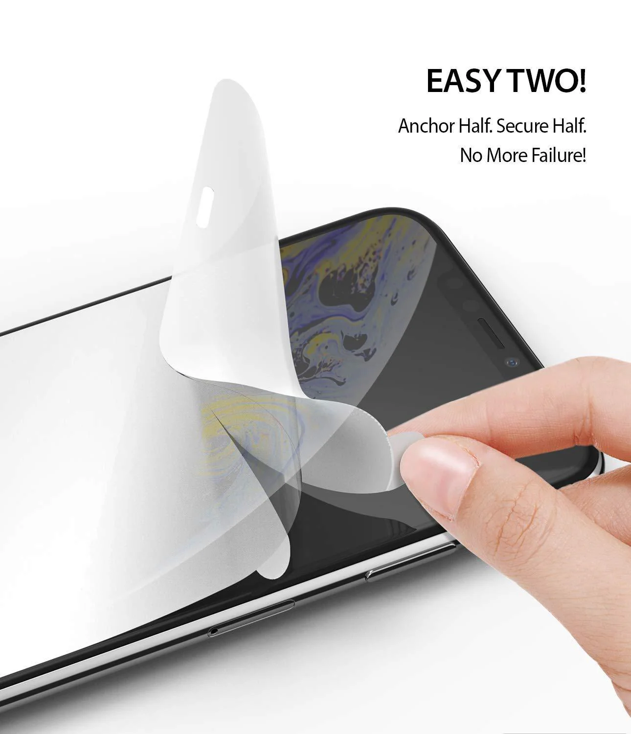 iPhone XS Screen Protector | Dual Easy Film - Image 4
