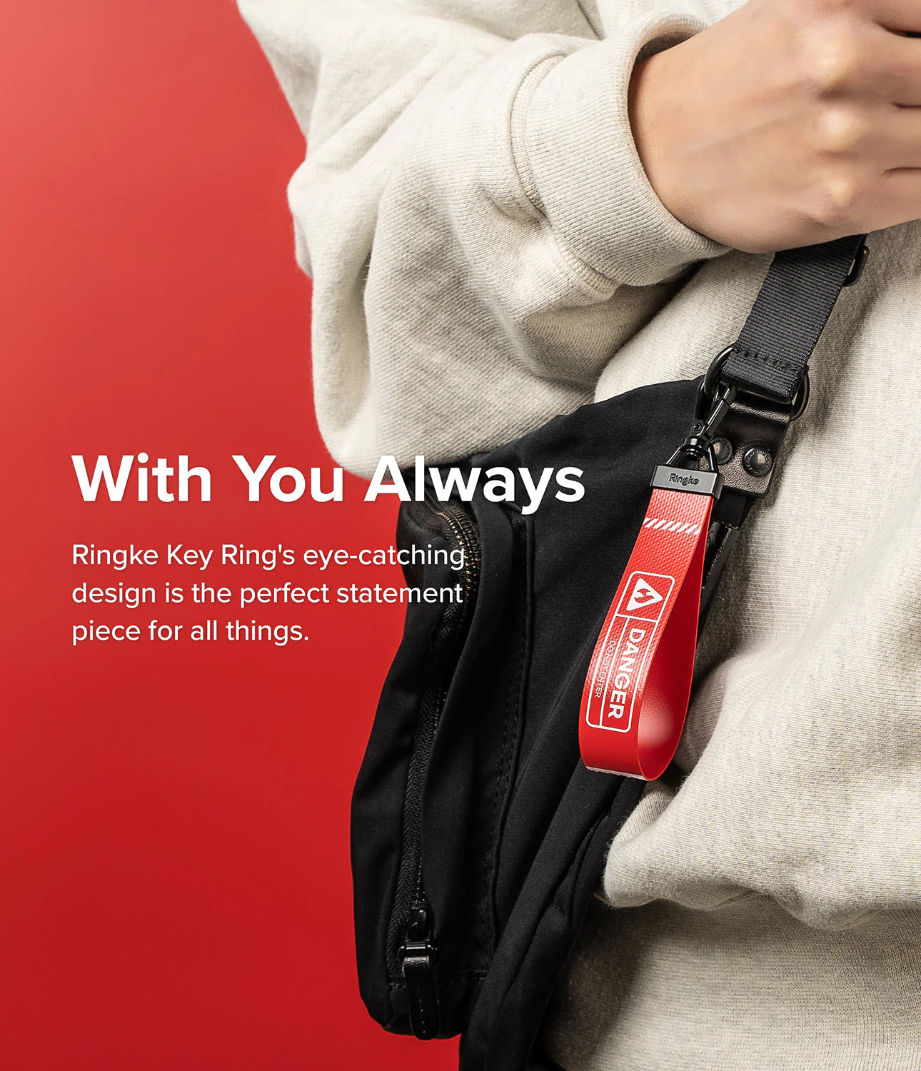 Key Ring Strap | Danger - Image 26