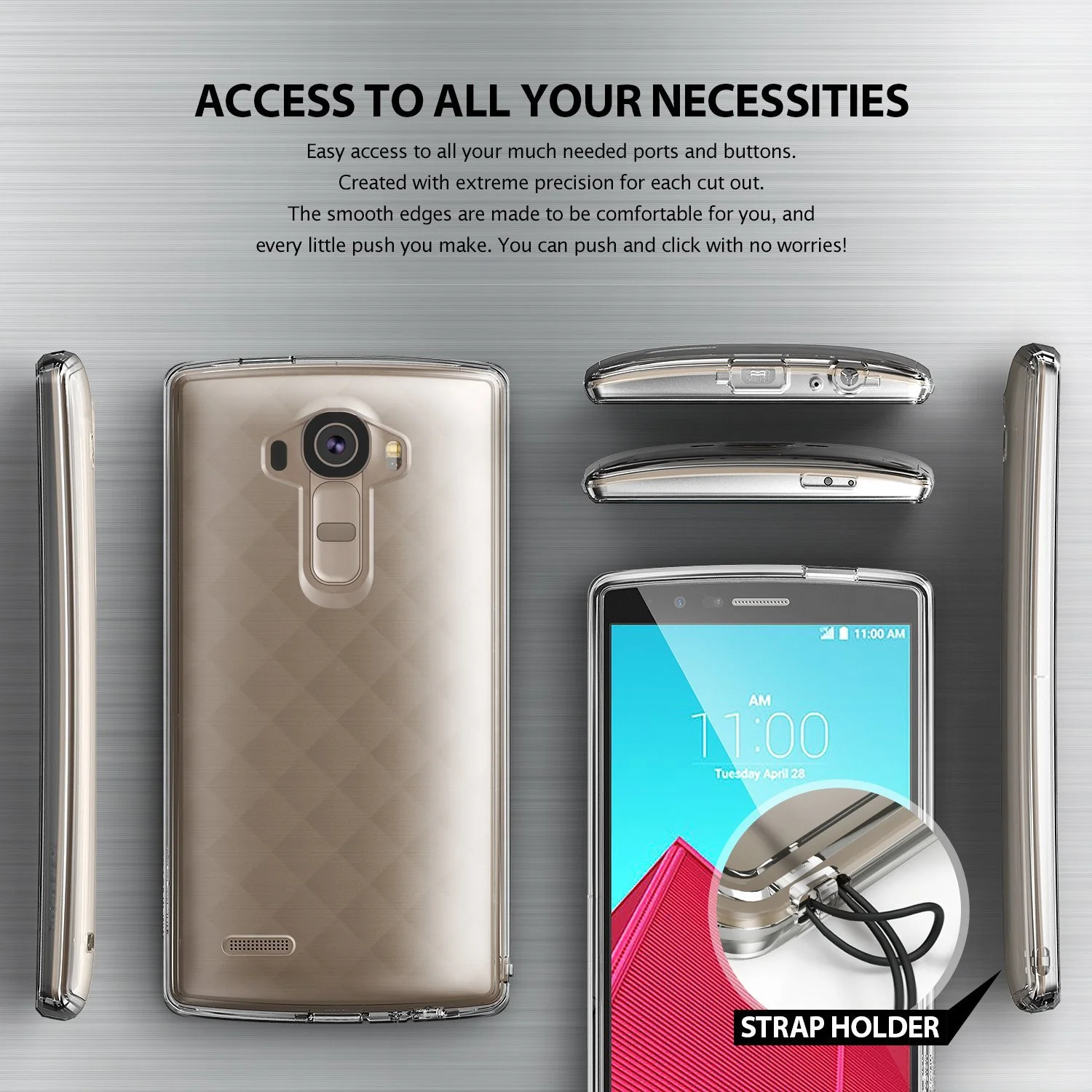 LG G4 Case | Fusion - Smoke Black - Image 3