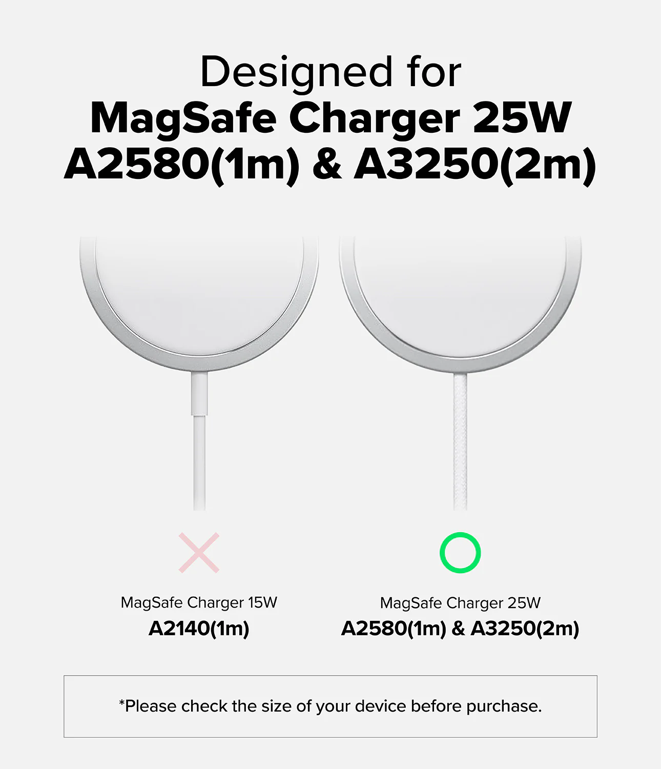 MagSafe (2024) Charger Case | Slim - Matte Clear - Image 3
