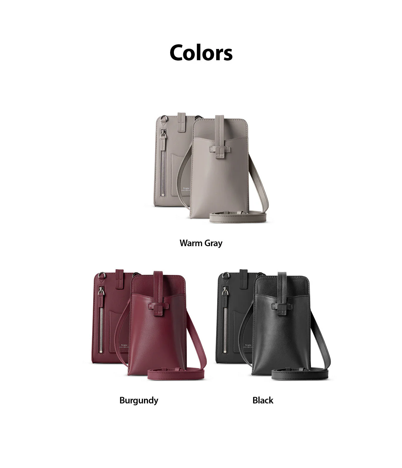 Mini Cross Bag | PU Leather - Image 39