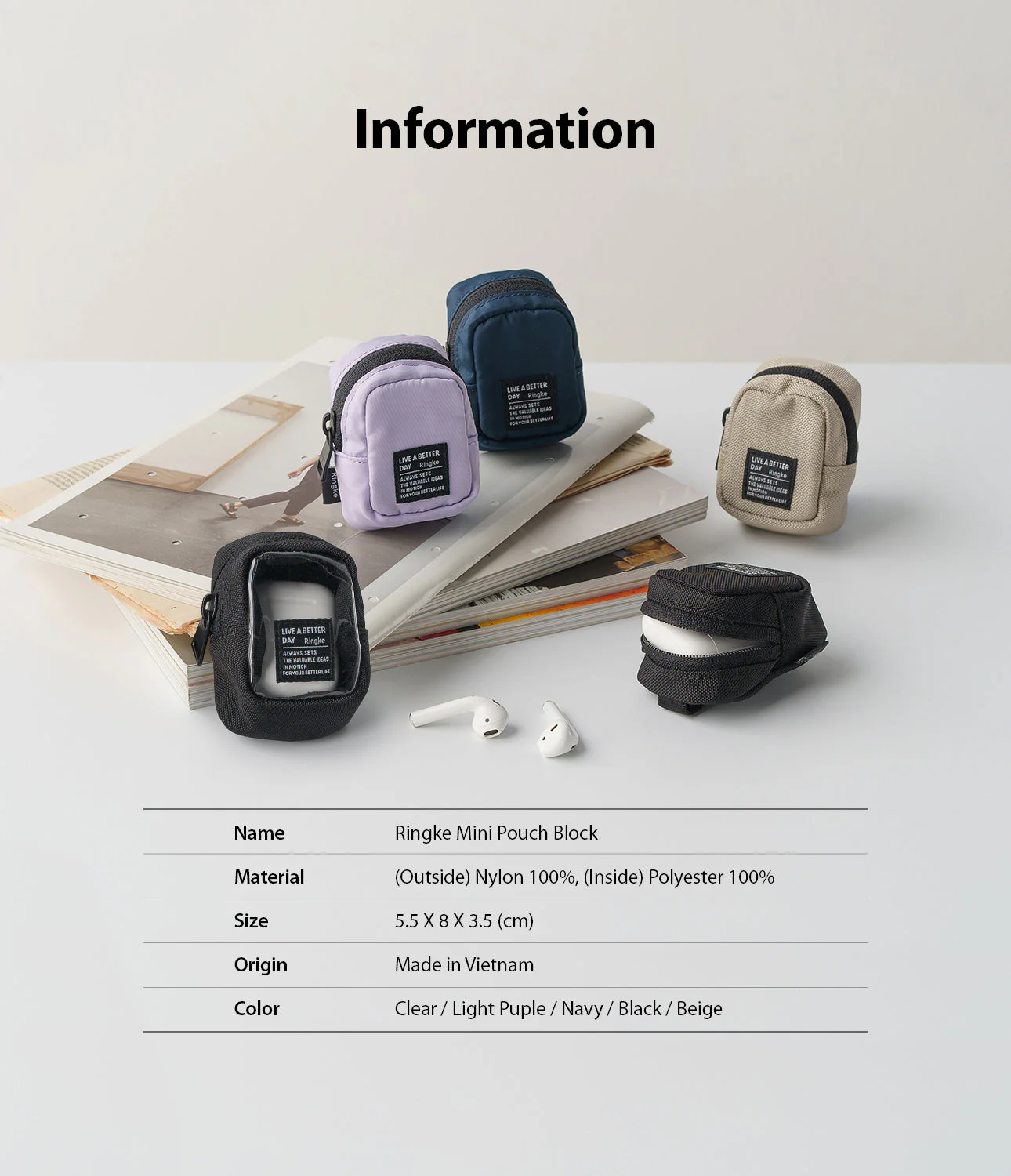 Mini Pouch | Block - Image 45