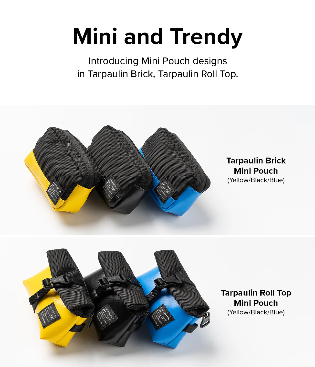 Mini Pouch Tarpaulin | Brick - Image 30
